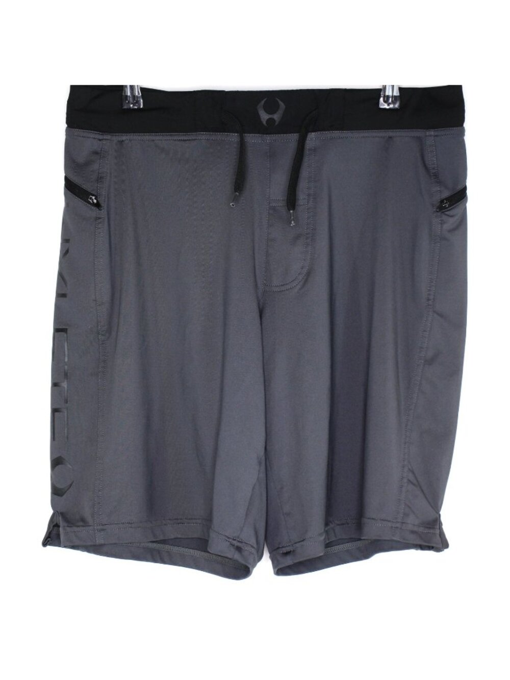 Hylete Mens Medium 30 x 9 Above Knee Spell Out Athletic Shorts F1383